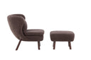 Designer Lounge Sessel Eldvik – Teddy-Optik Bruin