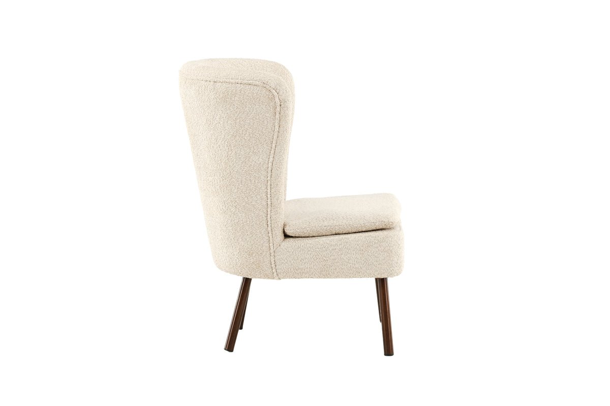 Fauteuil Hedwig - Met beige polyesterstof