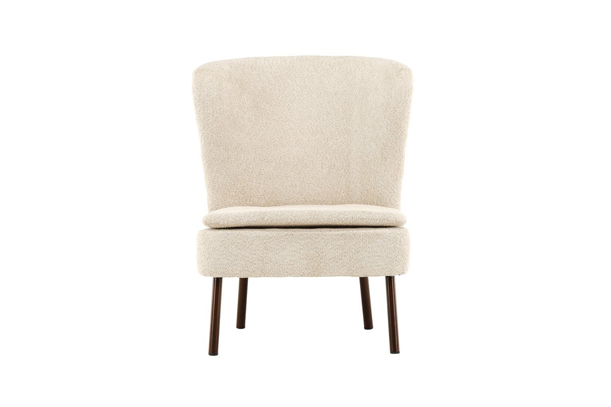 Fauteuil Hedwig - Met beige polyesterstof