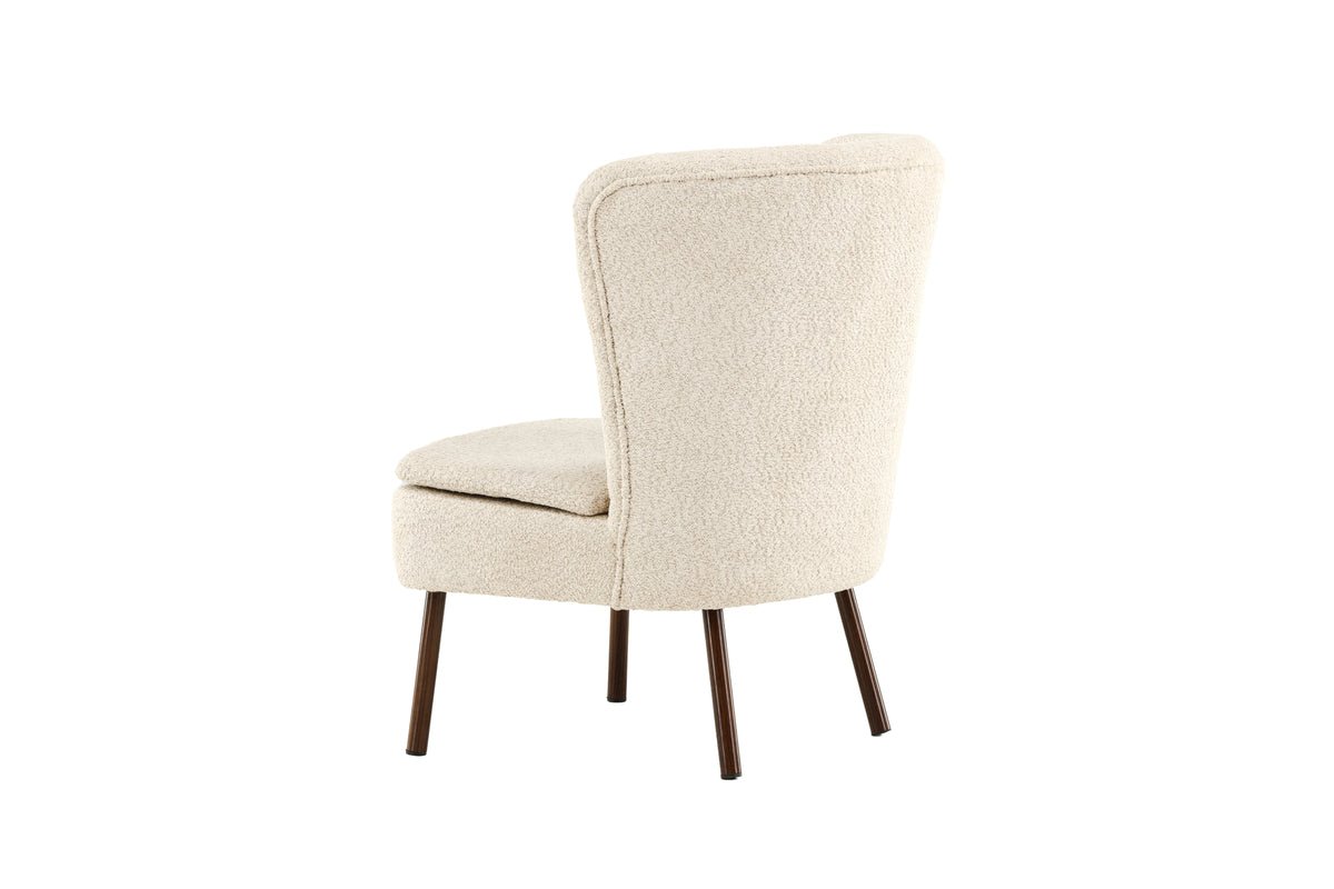Fauteuil Hedwig - Met beige polyesterstof