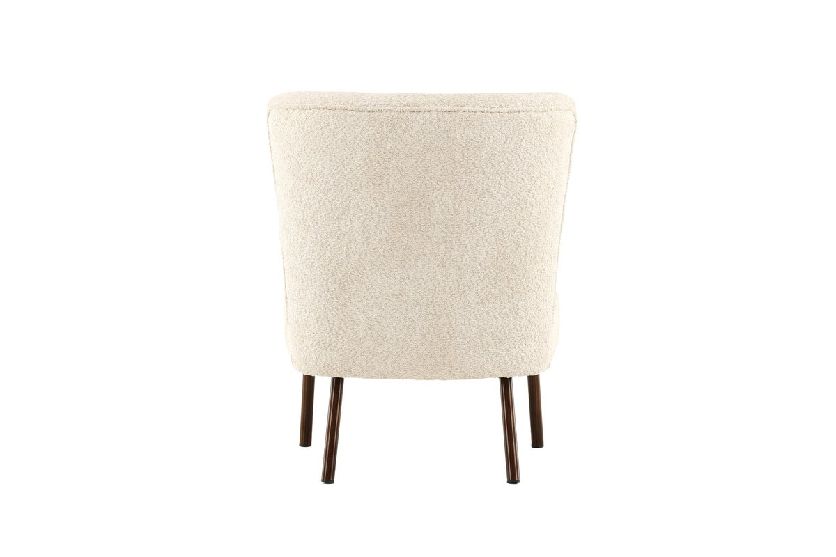 Fauteuil Hedwig - Met beige polyesterstof