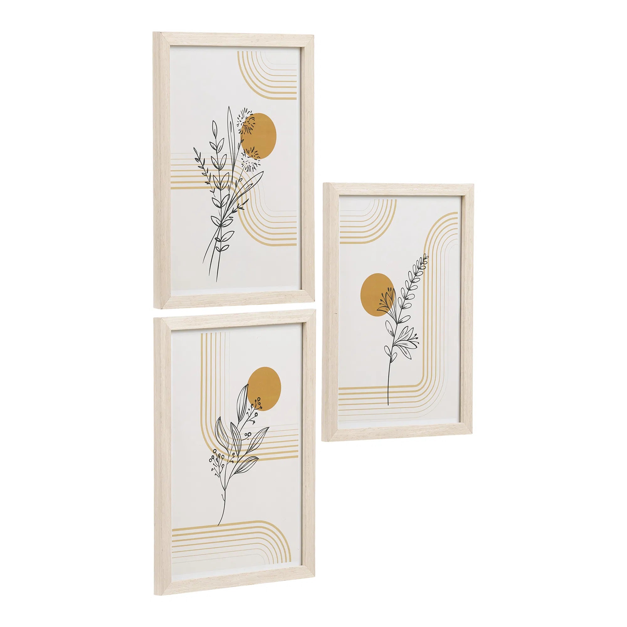 Fotolijst Iskara – in natuur (set van 3)