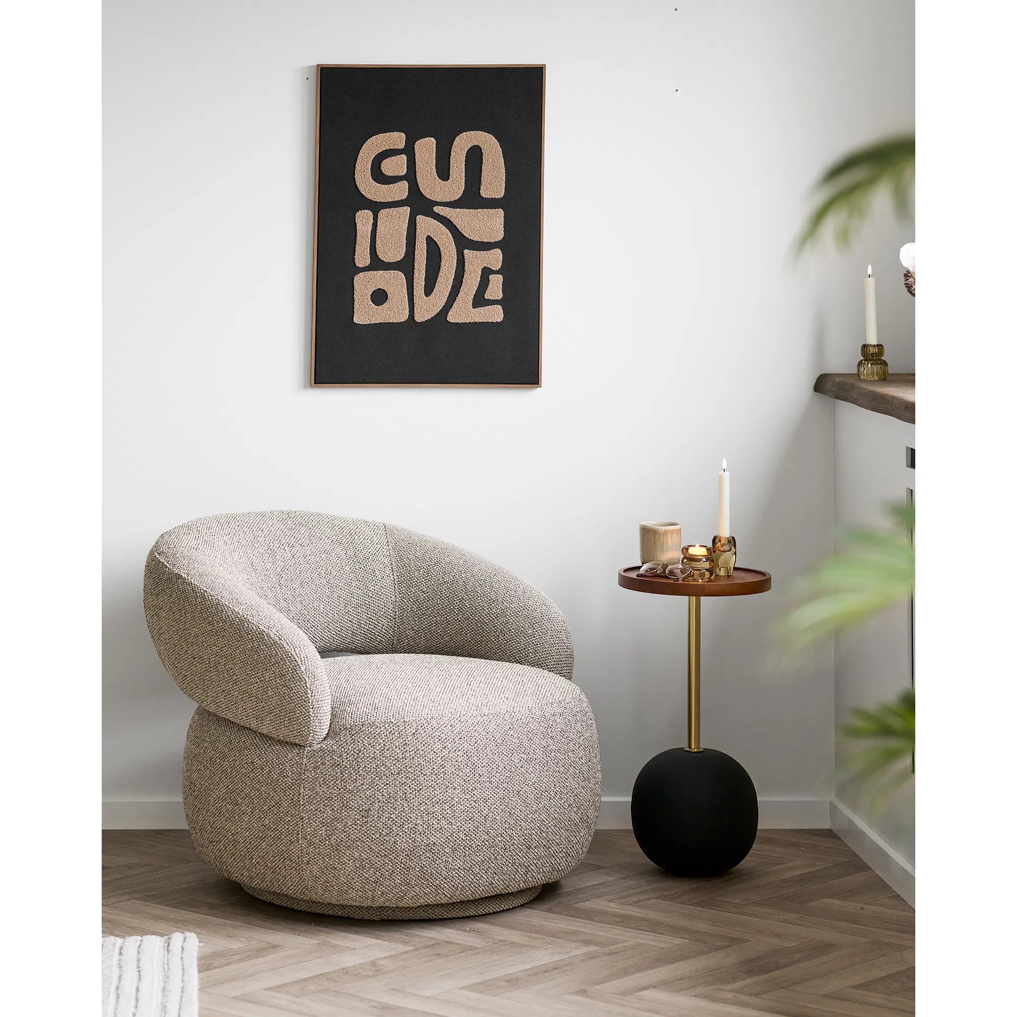Poster Tjorena – Illustratie met lijst