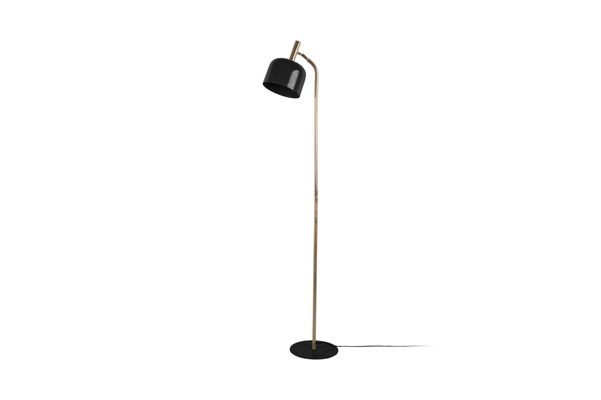 Staande lamp Norex – van ijzer met emaille coating