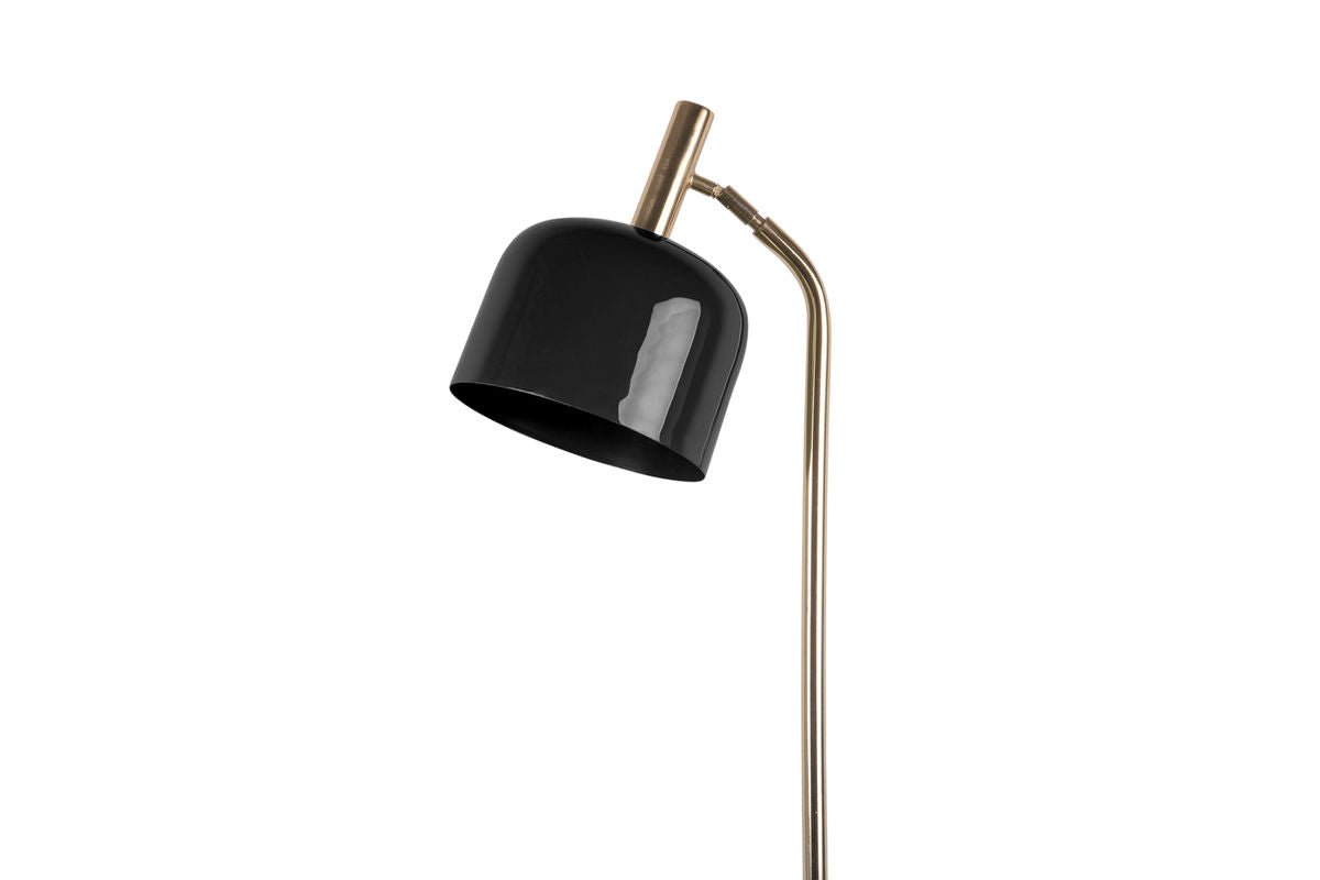 Staande lamp Norex – van ijzer met emaille coating