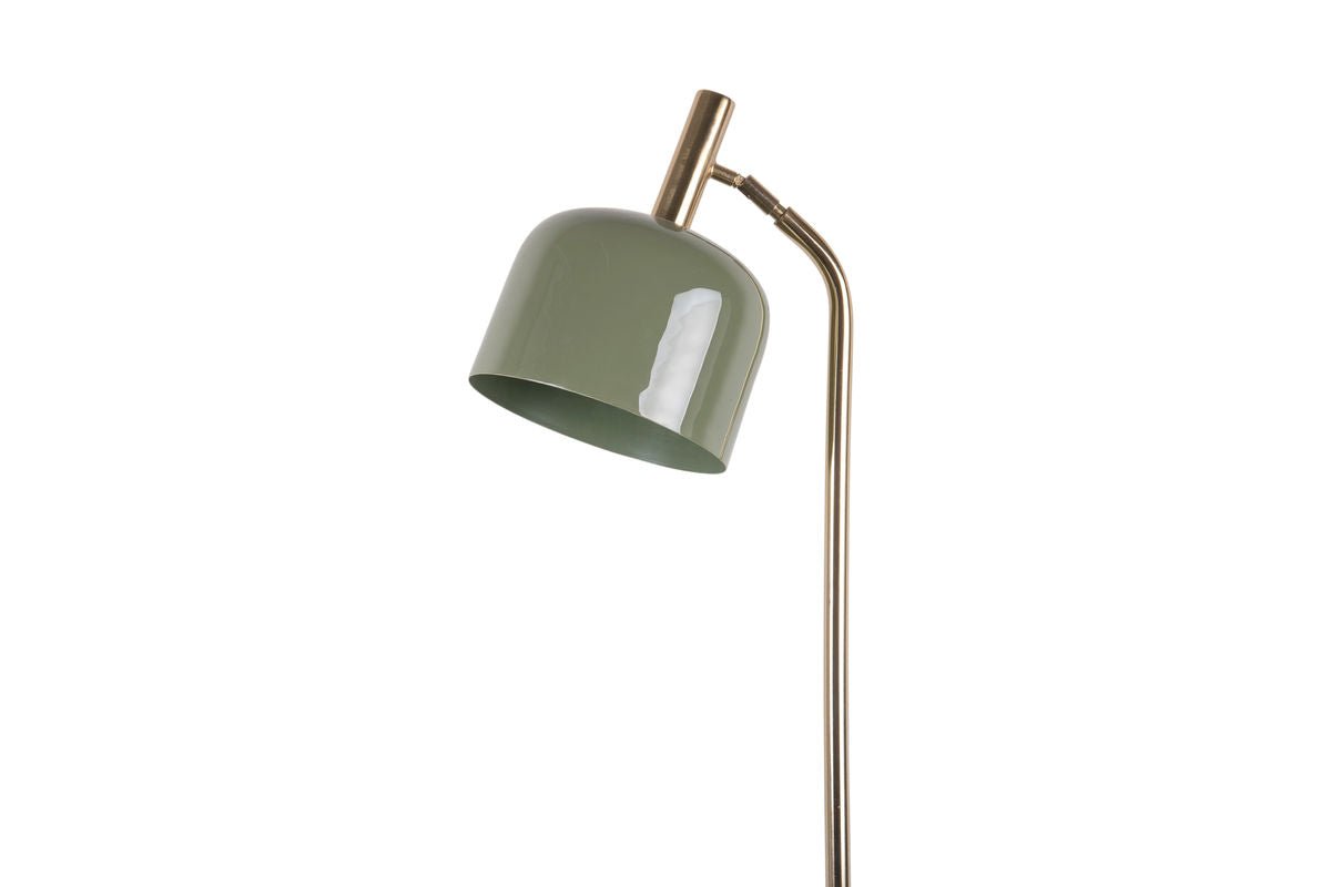 Staande lamp Norex – van ijzer met emaille coating