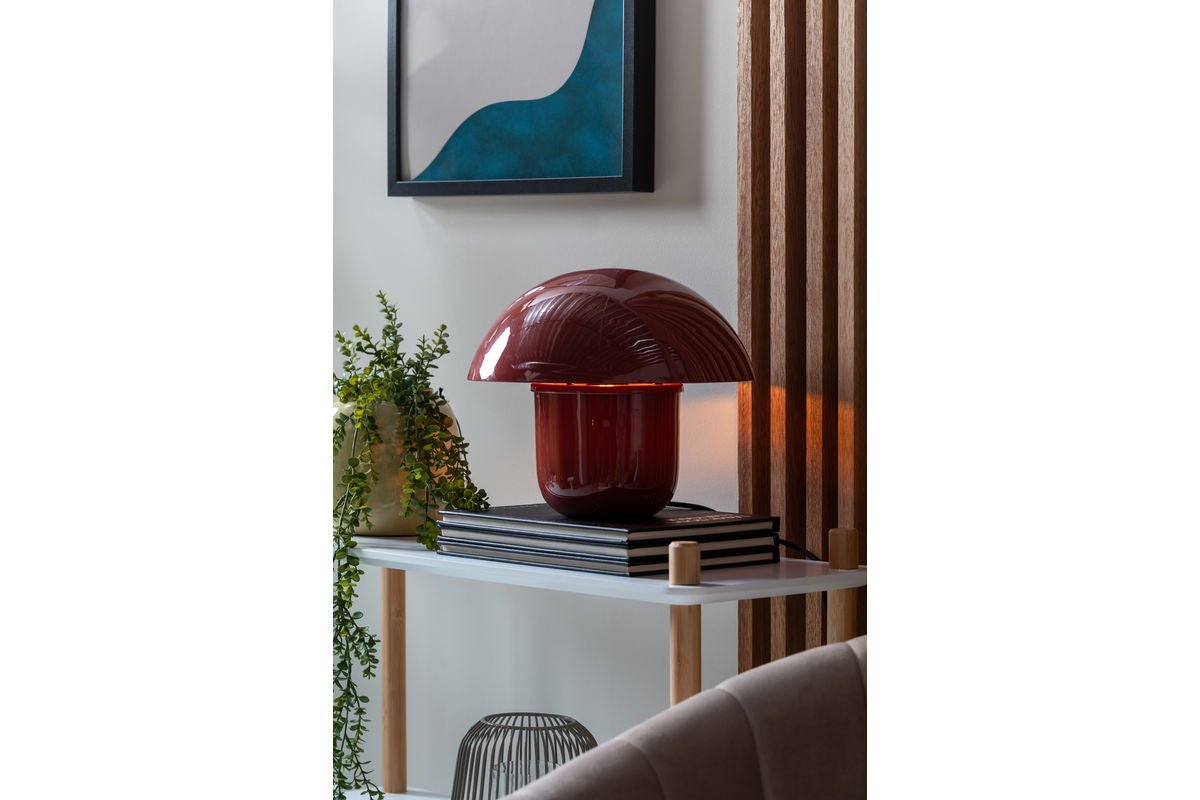Tafellamp Fungi - Designlamp van ijzer in paddenstoelvorm