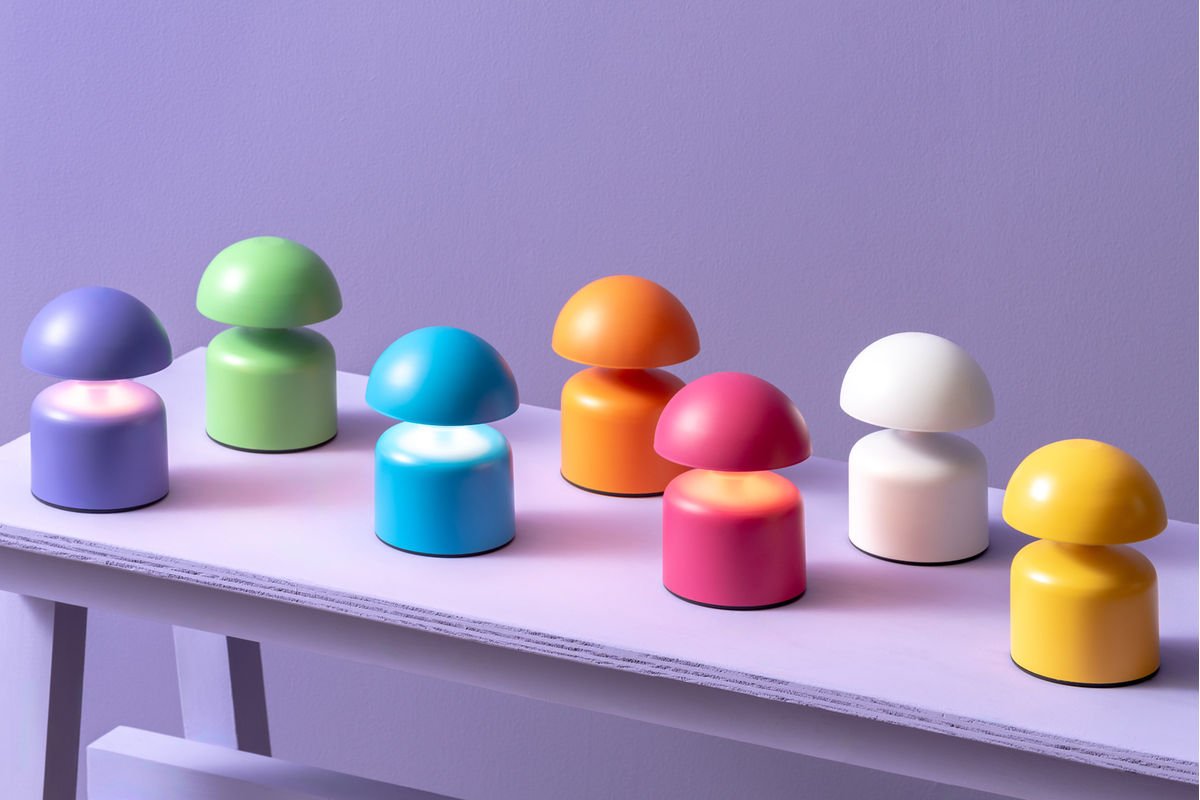 Tafellamp Boedapest - Designlamp van ijzer met LED