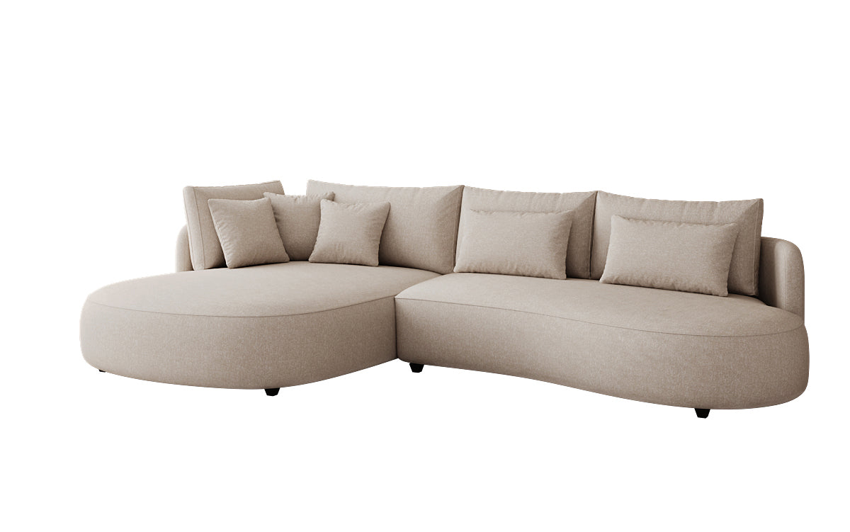 Designer hoekbank Ando Mini in structuurstof