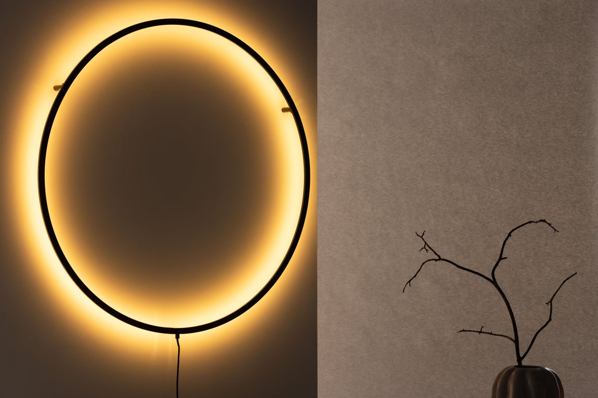 Wandlamp „Noel" – Uniek rond ontwerp met LED's