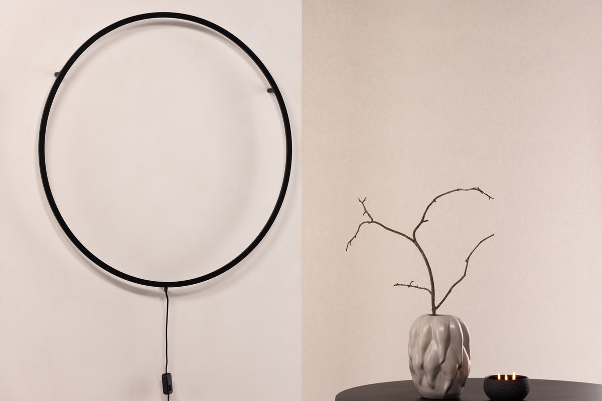 Wandlamp „Noel" – Uniek rond ontwerp met LED's