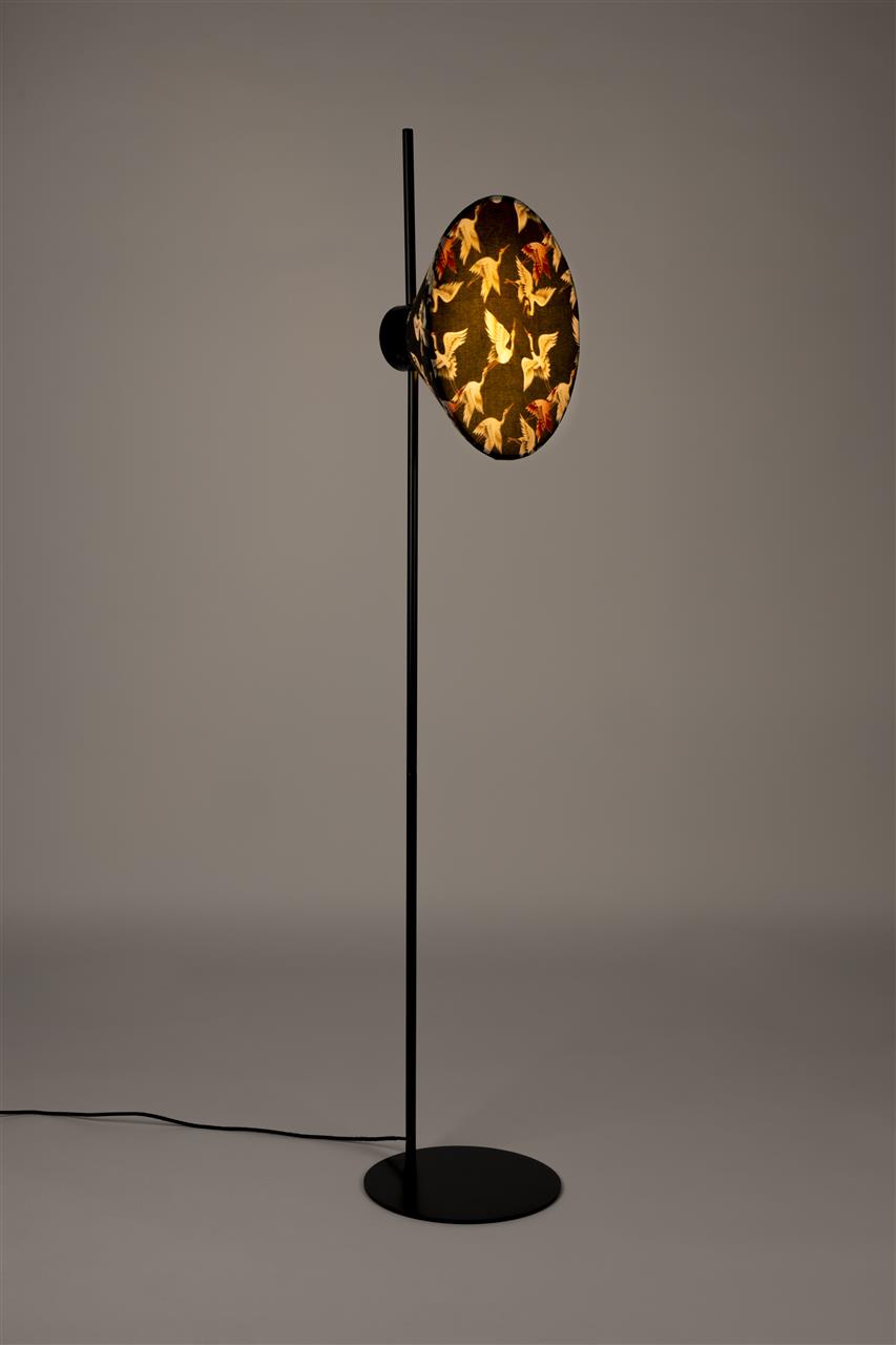 Vloerlamp Jaylee – van Metaal in Zwart