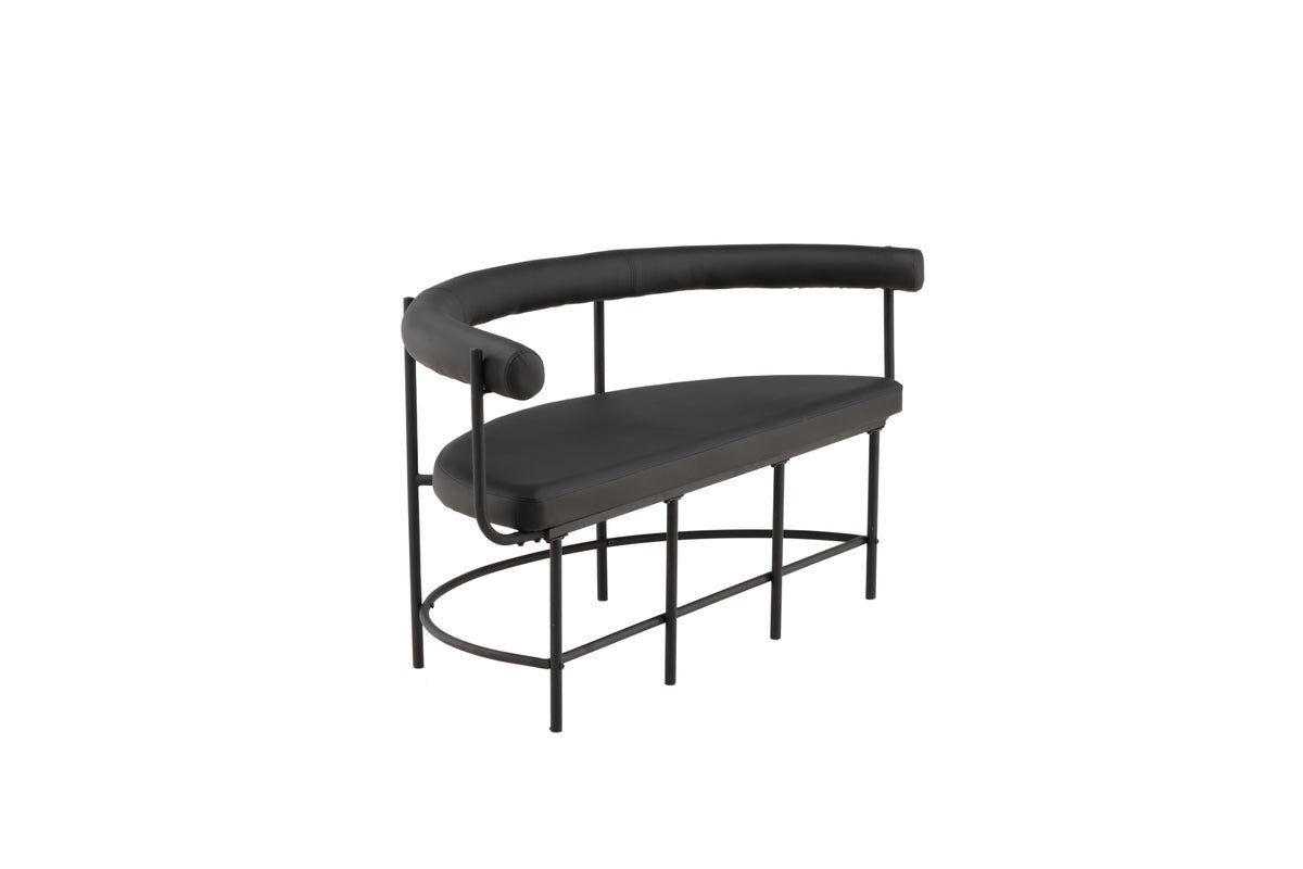 Zitbank "Ronald" – Verkrijgbaar met bouclé-stof of PU-leer naar keuze