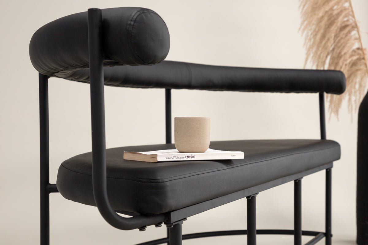 Zitbank "Ronald" – Verkrijgbaar met bouclé-stof of PU-leer naar keuze