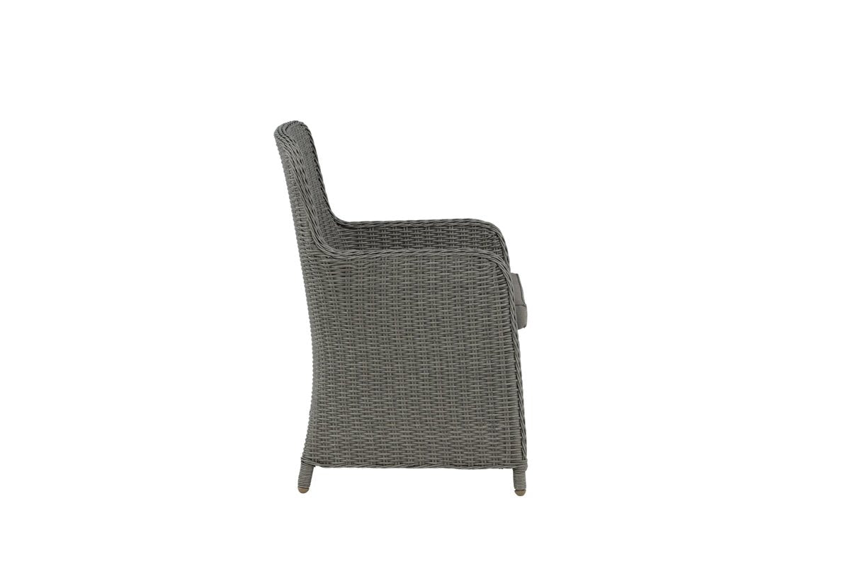 2-delige set - Tuinstoel London van synthetisch riet