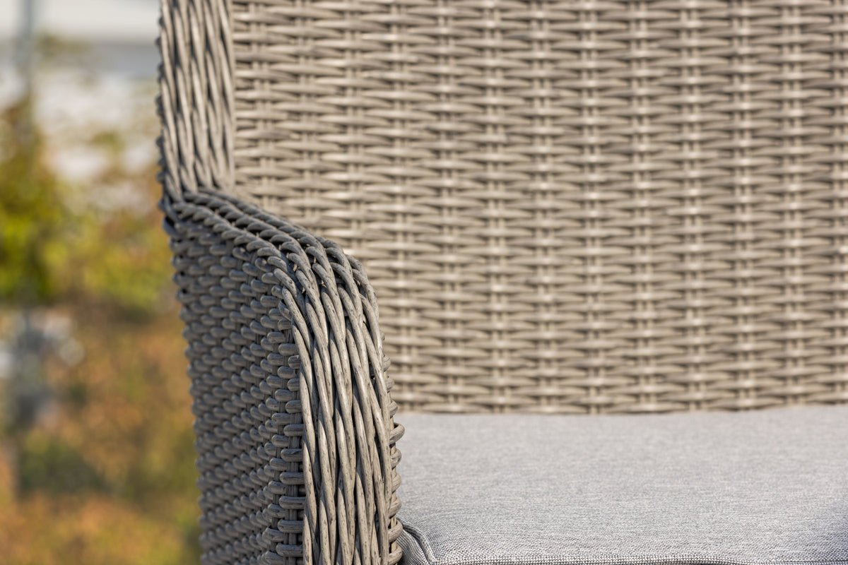 2-delige set - Tuinstoel London van synthetisch riet