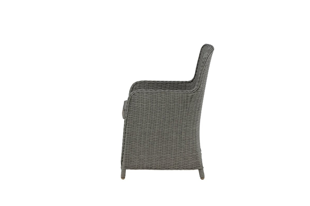 2-delige set - Tuinstoel London van synthetisch riet