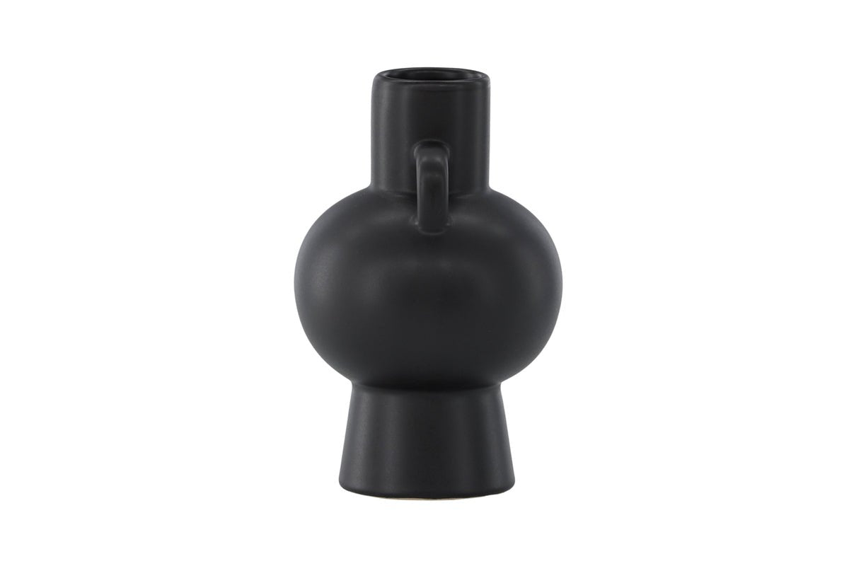 Vase „Lunaro“ – Wit oder Zwart, Steinzeug