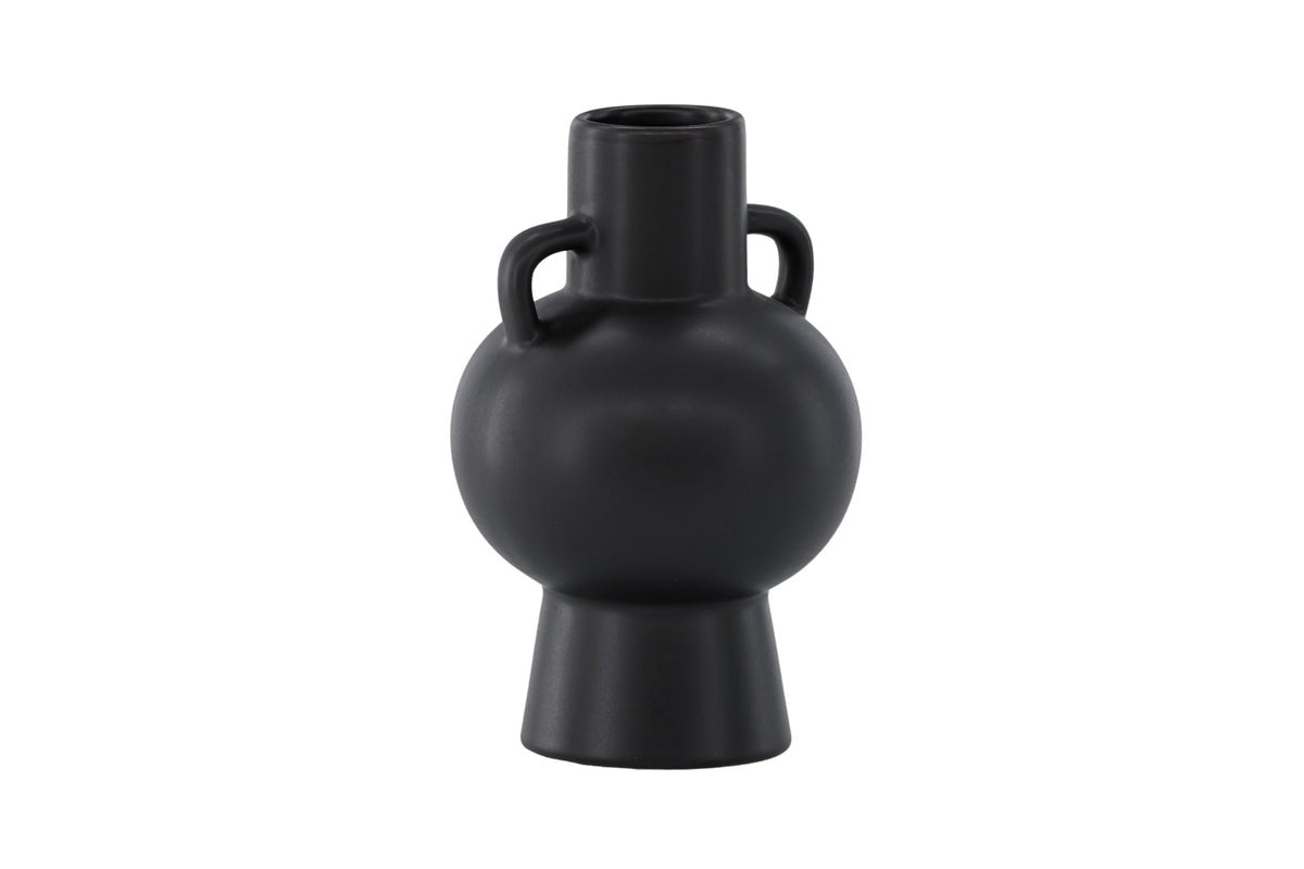 Vase „Lunaro“ – Wit oder Zwart, Steinzeug
