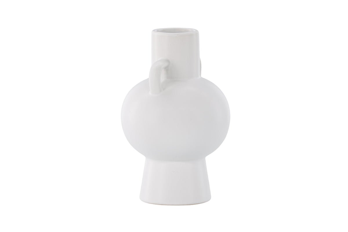 Vase „Lunaro“ – Wit oder Zwart, Steinzeug