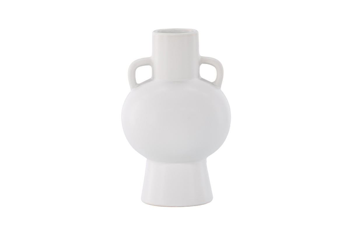 Vase „Lunaro“ – Wit oder Zwart, Steinzeug