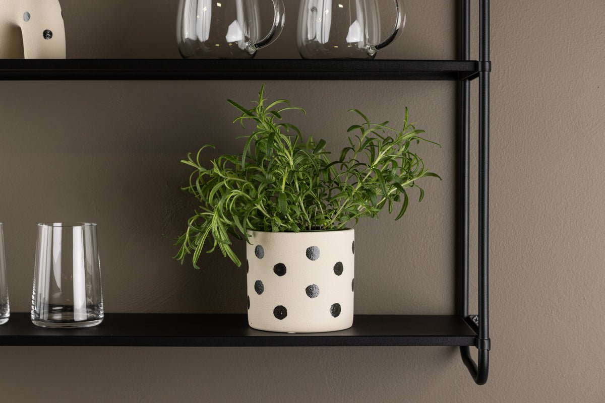 Bloempot Lumen - in het eenvoudige ontwerp van keramiek