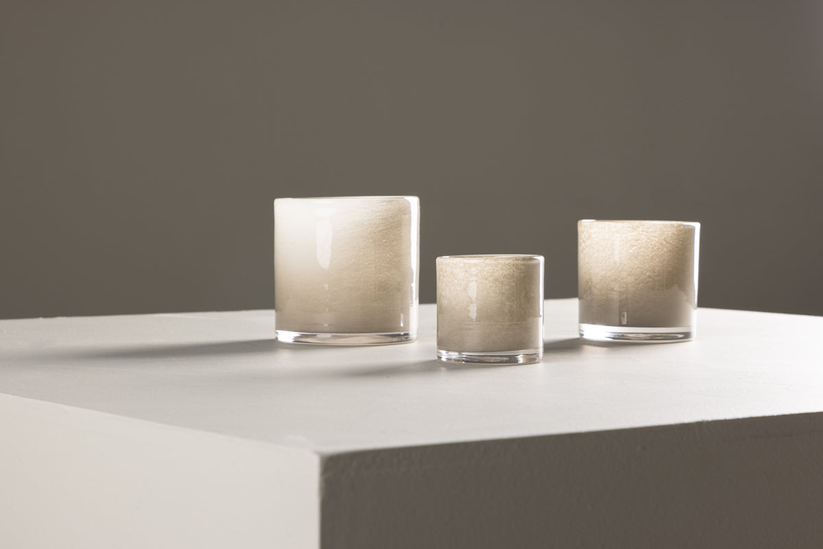 Lantaarn Honey - glazen lantaarn in verschillende kleuren