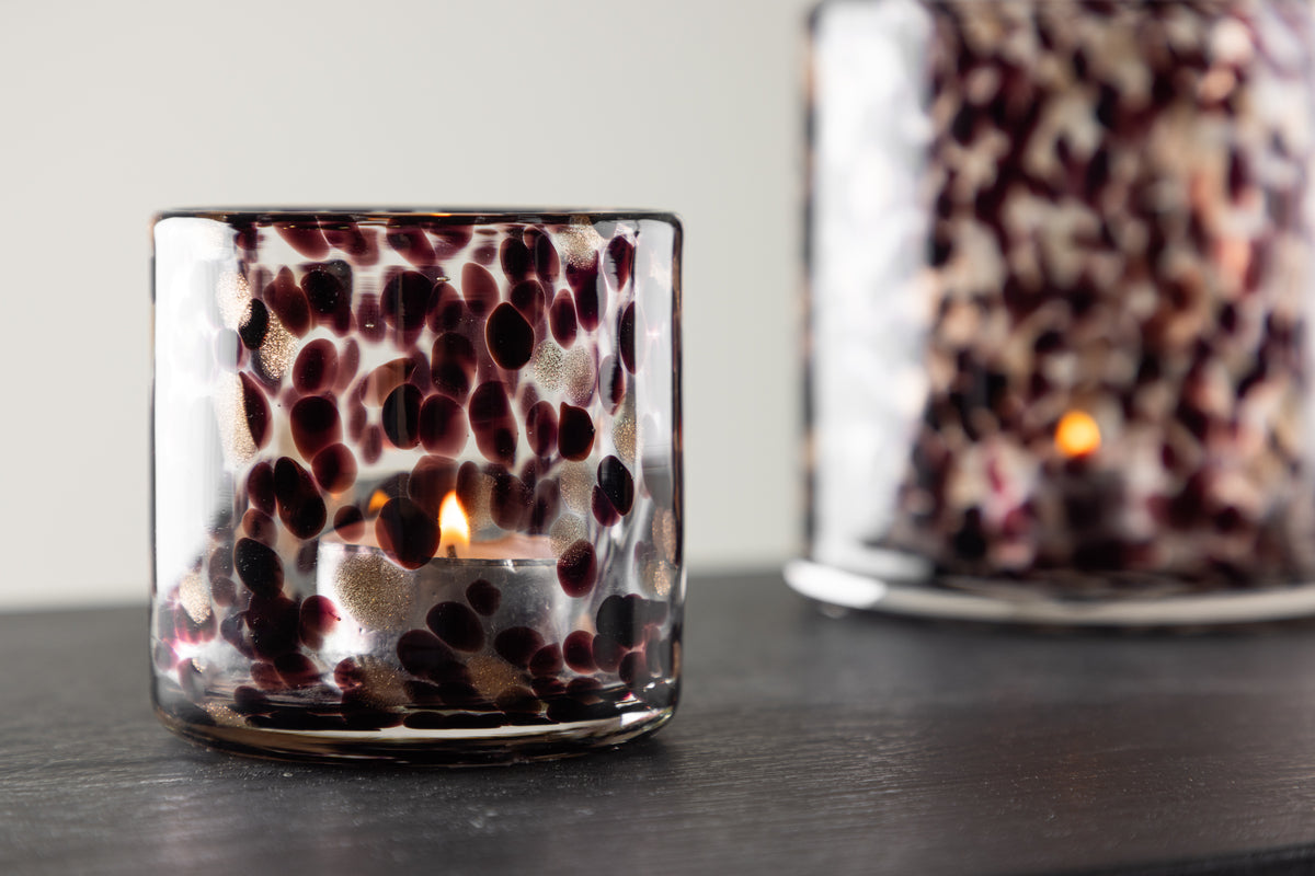 Lantaarn Honey - glazen lantaarn in verschillende kleuren