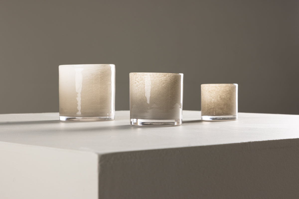 Lantaarn Polar - glazen lantaarn in verschillende kleuren