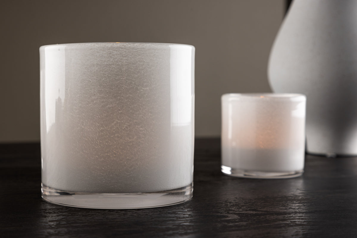 Lantaarn Eddie - glazen lantaarn in verschillende kleuren