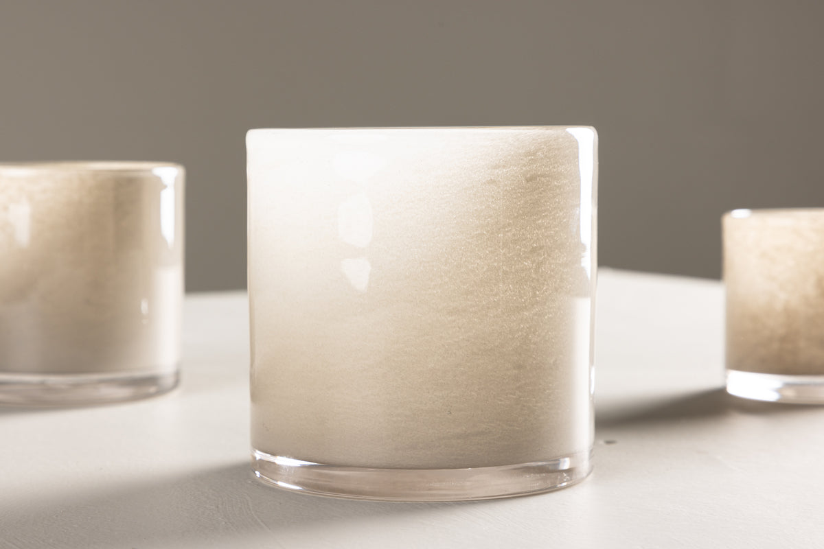 Lantaarn Eddie - glazen lantaarn in verschillende kleuren