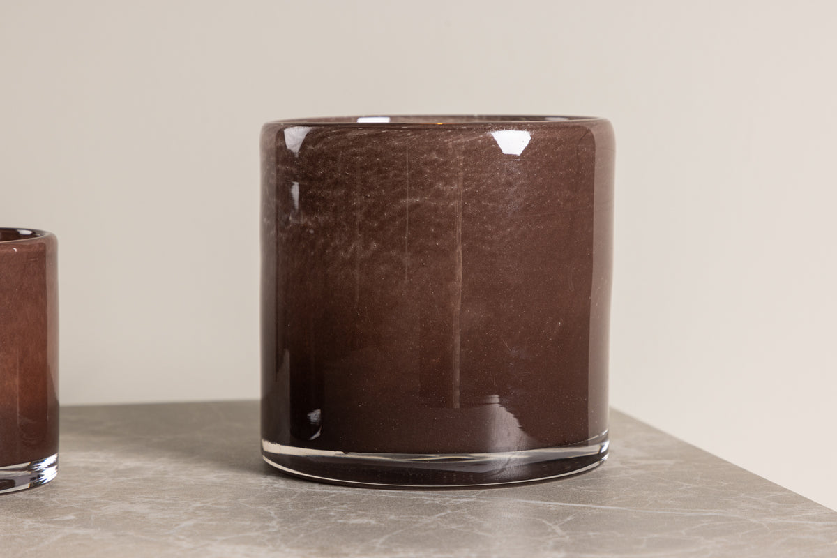 Lantaarn Eddie - glazen lantaarn in verschillende kleuren