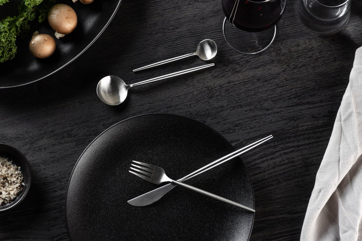 Bestekset Susi – 24-delig, staal, zilverkleurig