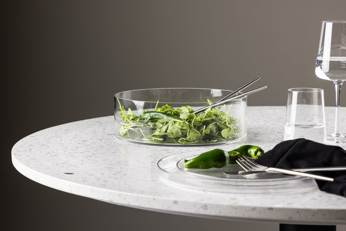 Kom Mira - set van 2 van glas, Ø 25 cm