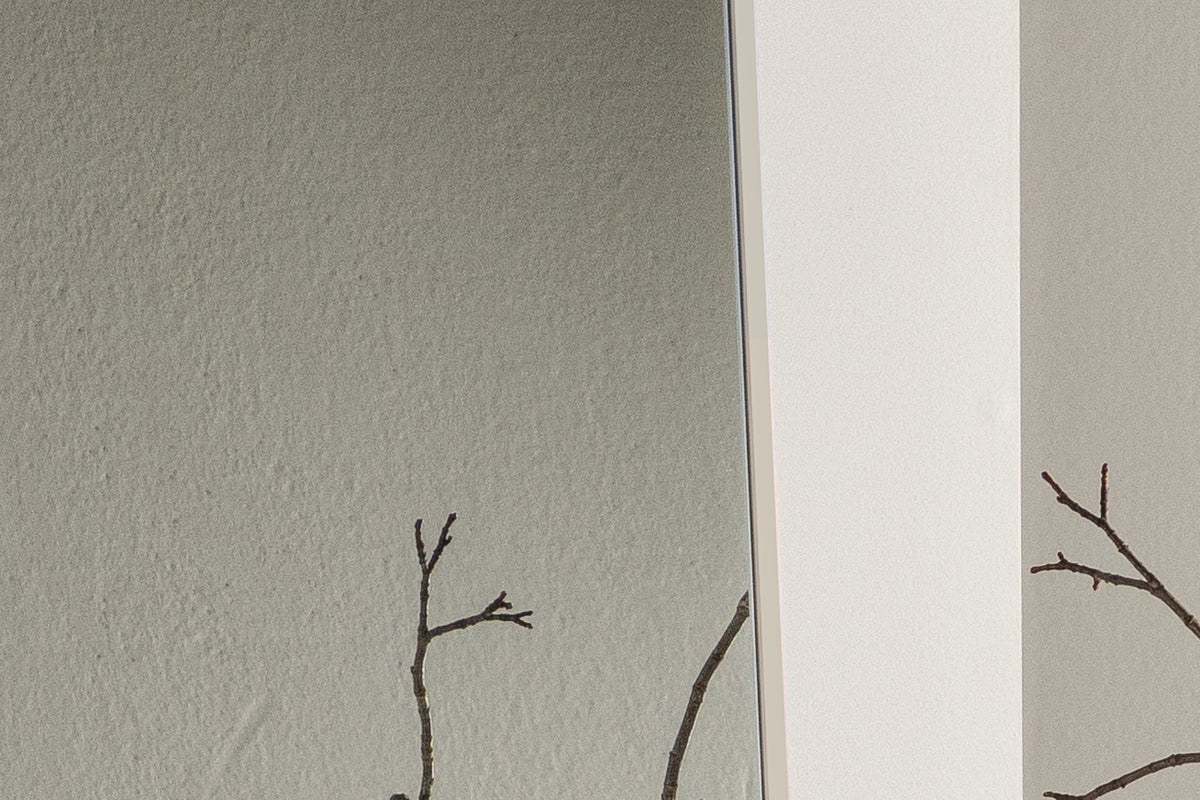 Spiegel Morini – met aluminiumframe in Beige of zilver