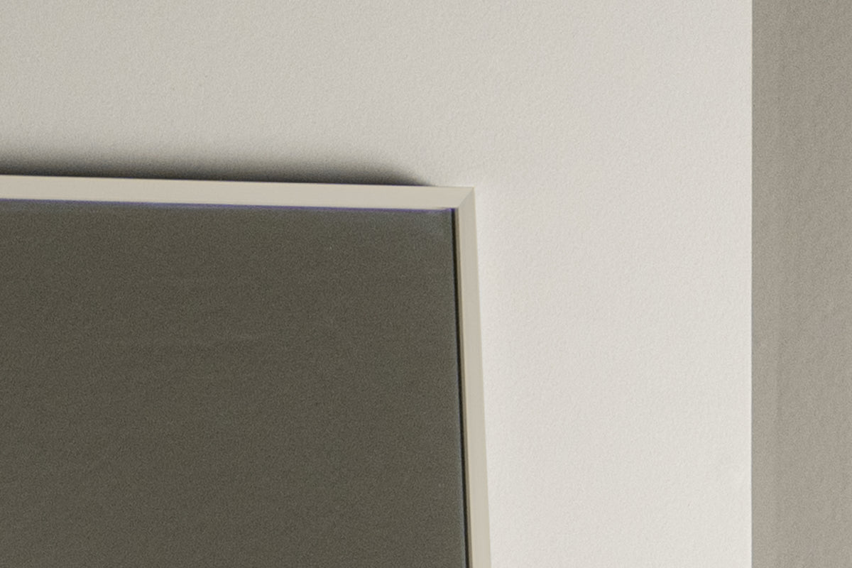 Spiegel Morini – met aluminiumframe in Beige of zilver