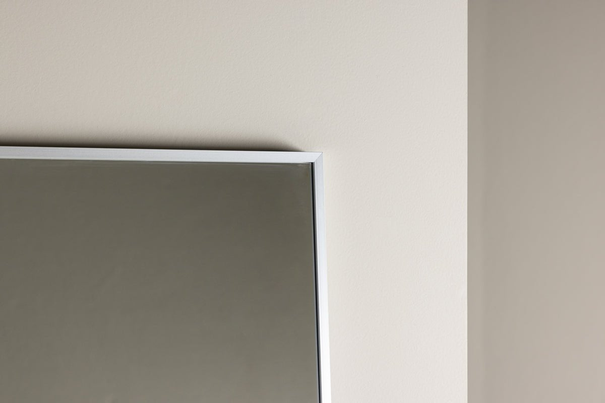 Spiegel Morini – met aluminiumframe in Beige of zilver