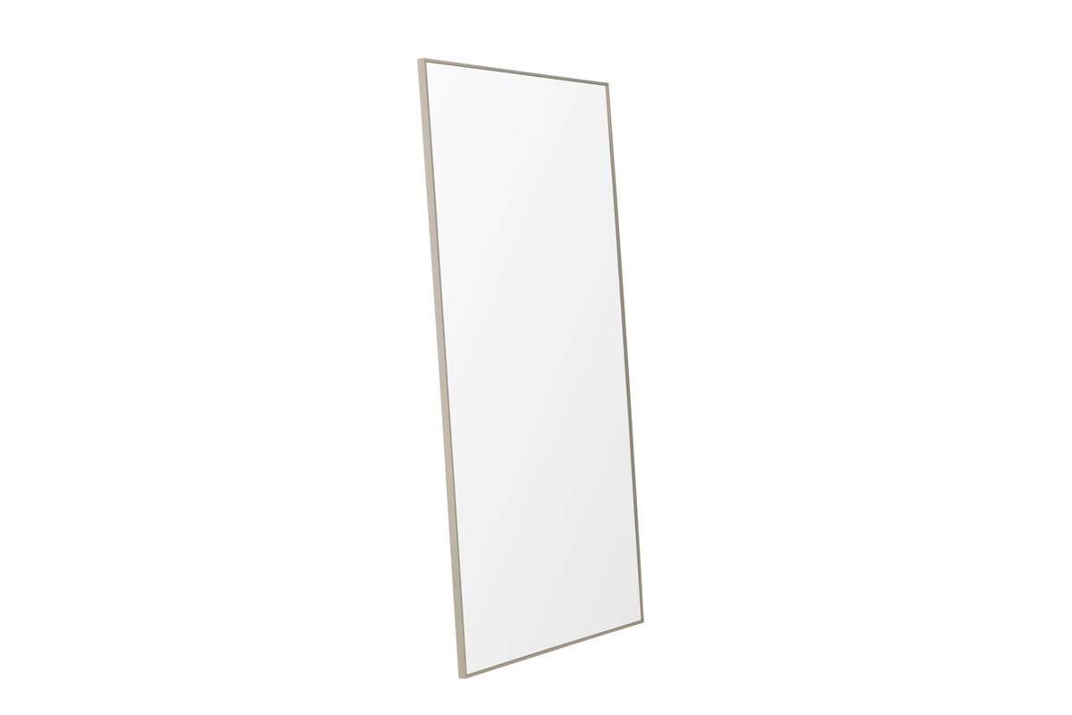 Spiegel Morina – met aluminiumframe in Beige of zilver