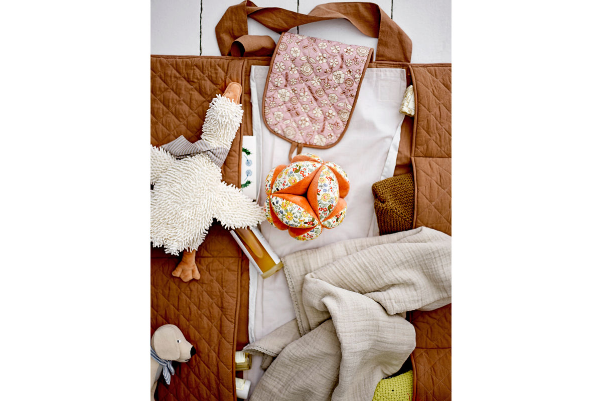 Wikkelmat Ocean - waterafstotende, wasbare wikkelmat met zakken