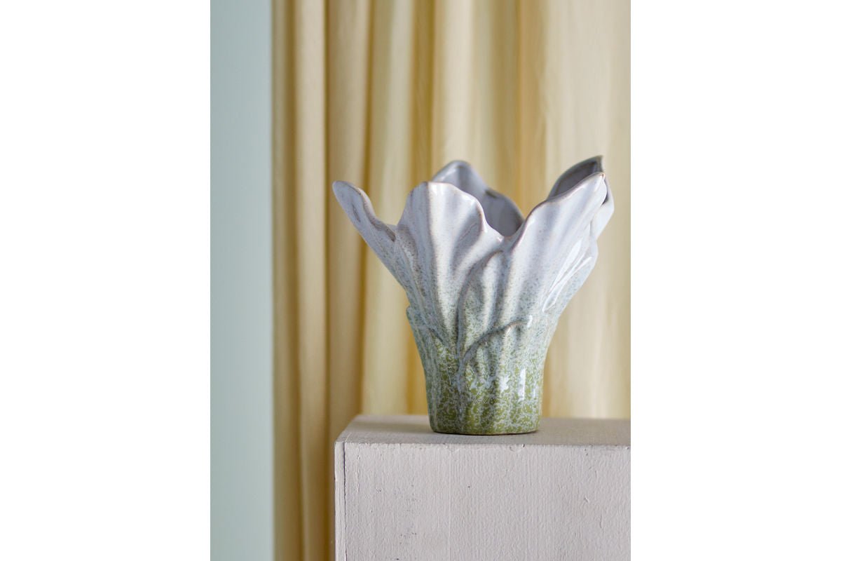 Vaas „Caleya“ – Groen steengoed