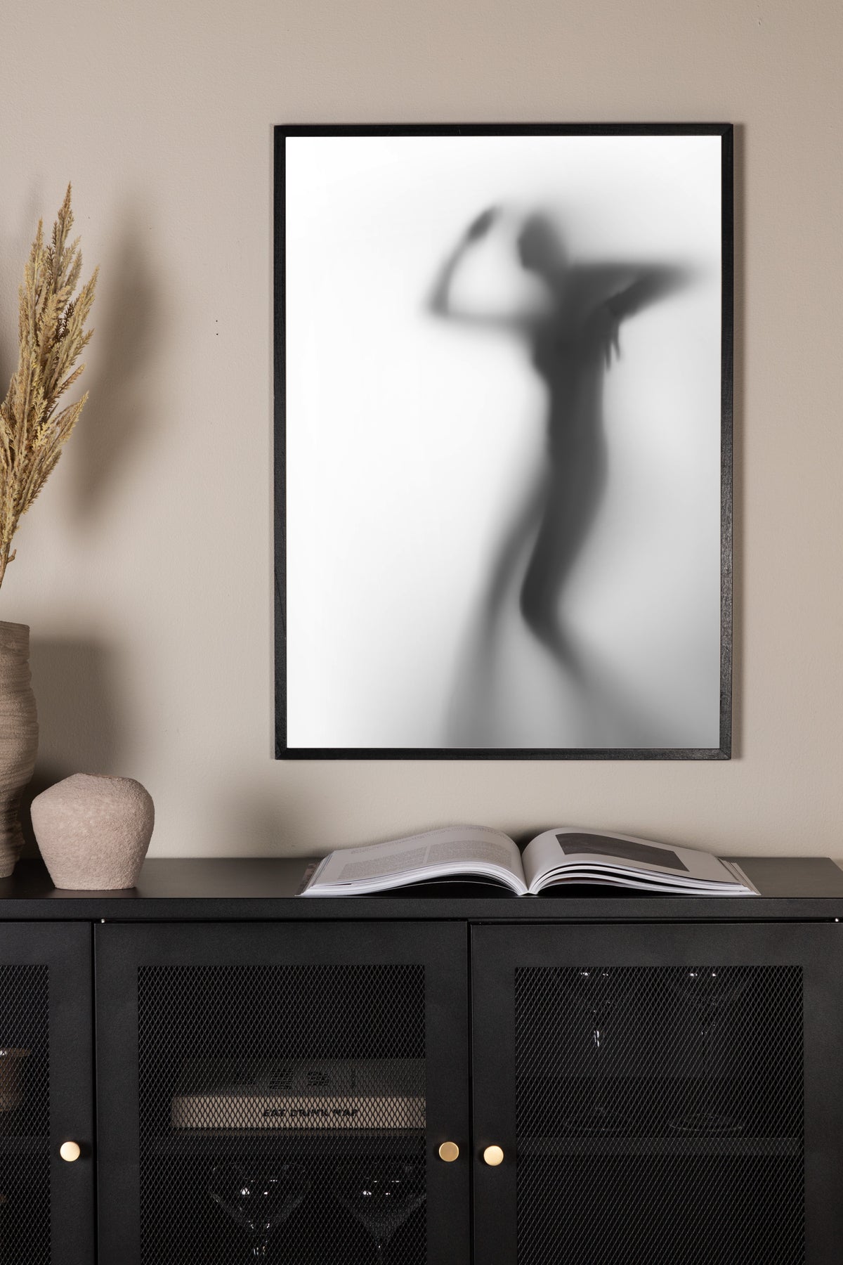 Poster Schattentanz van hoogwaardig papier