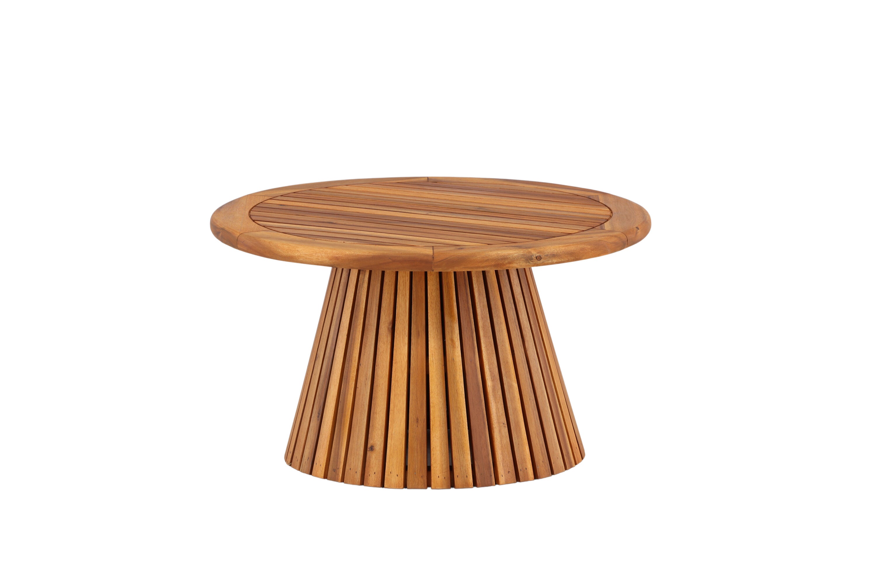 Tuintafel Hewa - Ronde bijzettafel van acaciahout