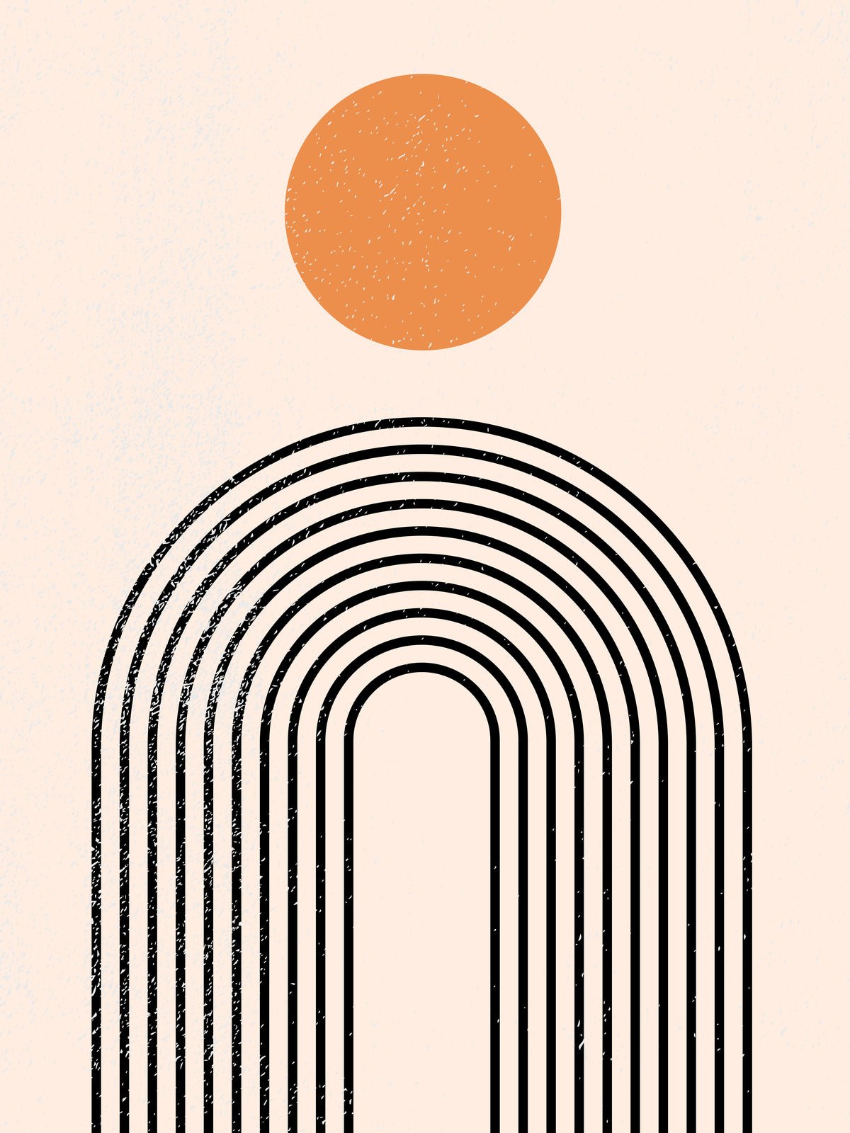 Poster Zenith van hoogwaardig papier