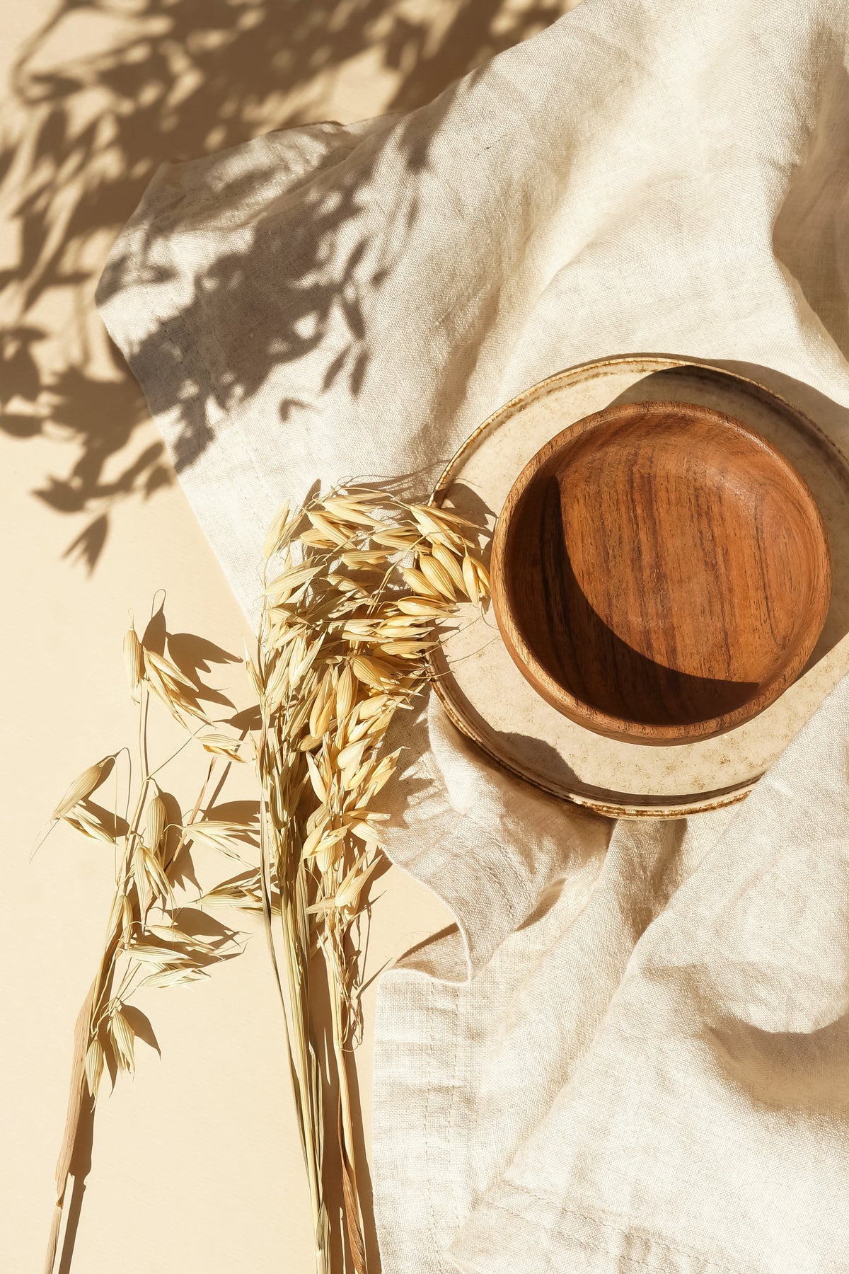 Poster Weizengoud van hoogwaardig papier