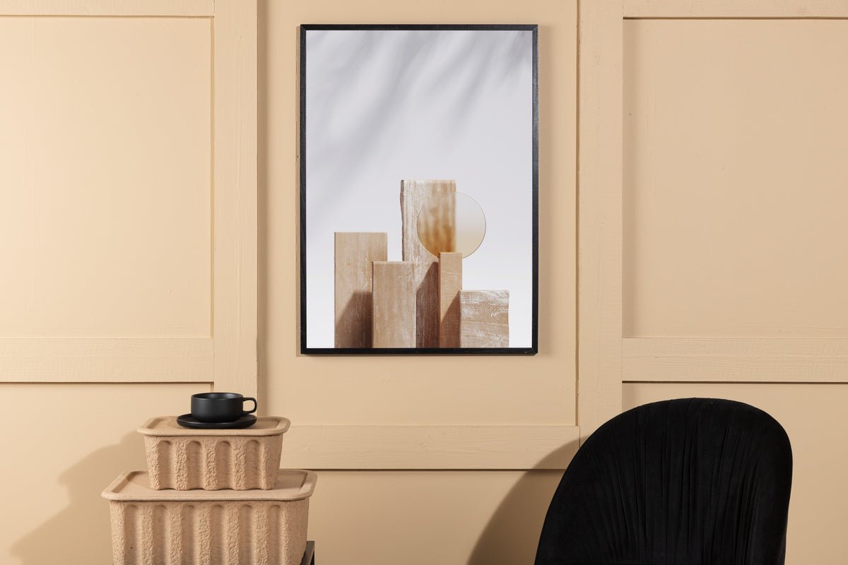 Poster Wood van hoogwaardig papier