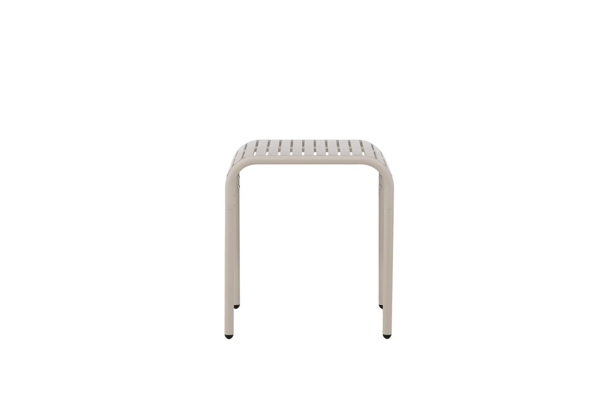 Tuin tafel Tehani - lichte, beige café tafel van aluminium