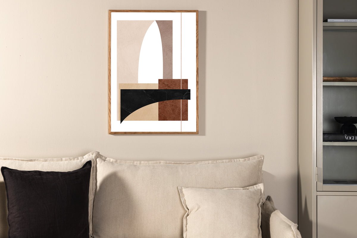 Poster tijdloos van hoogwaardig papier