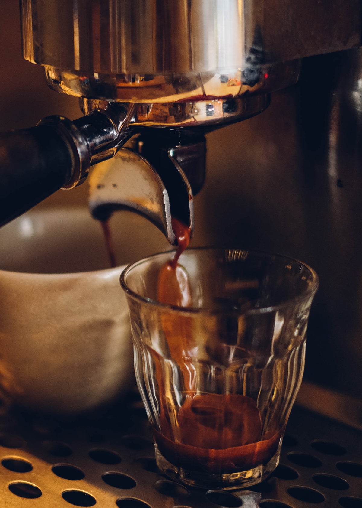 Poster Koffiekunst van hoogwaardig papier