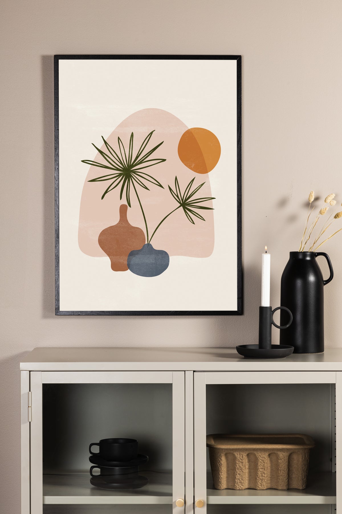 Poster Sunset Kwaliteitsdruk op papier