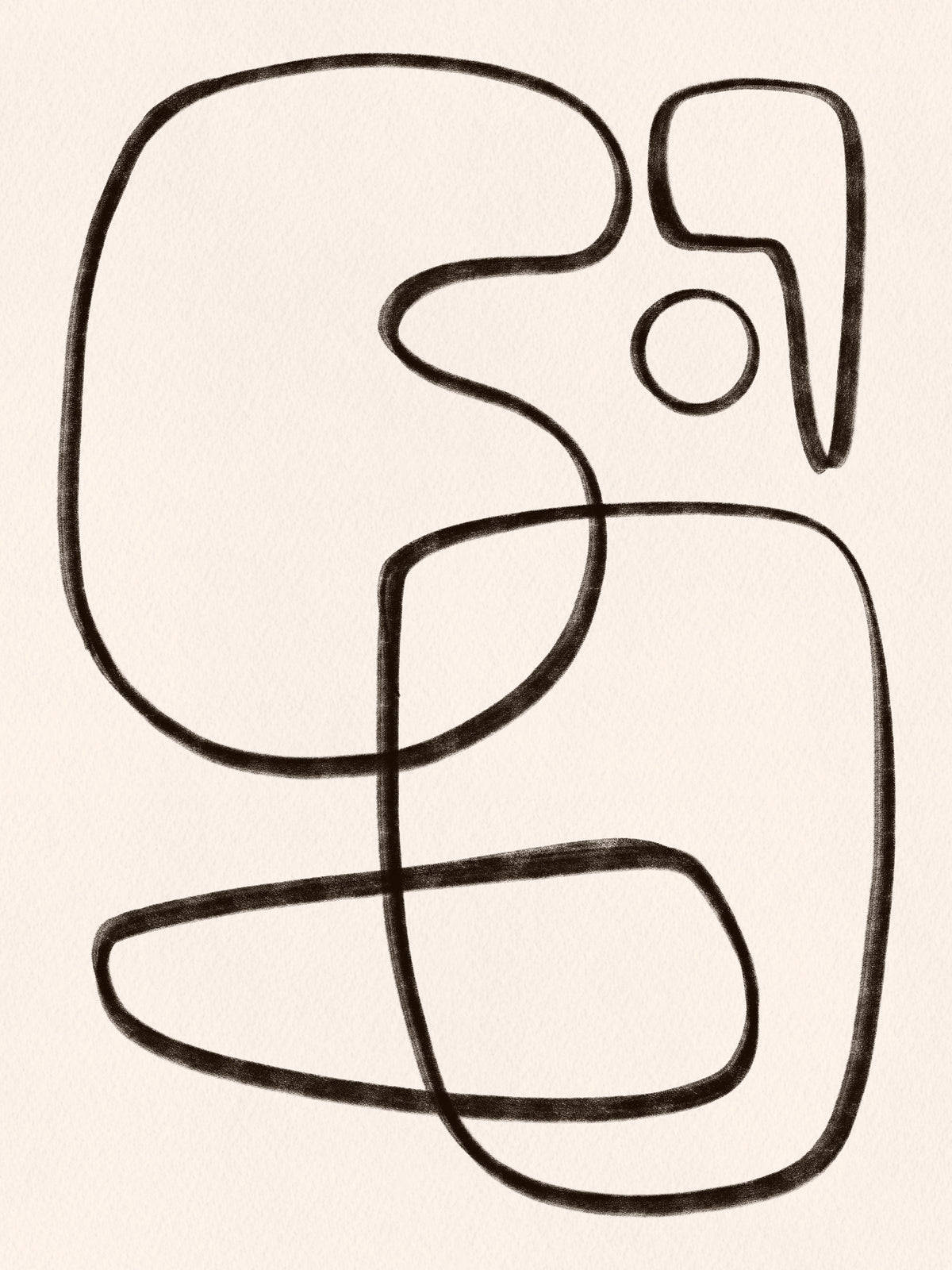 Poster Fine Line Kwaliteitsdruk op papier